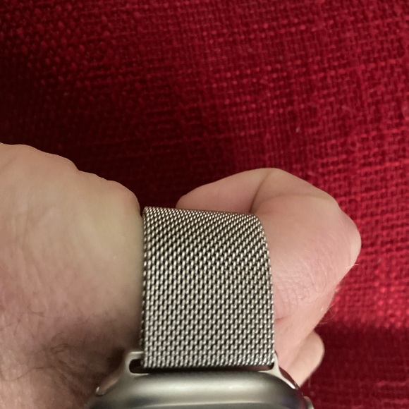 Milanese Braided Stainless Steel Loop Watch Band for Apple Watches. - Picture 8 of 12